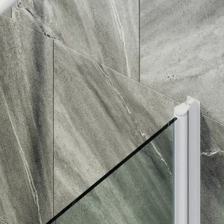 Шторка на ванну MaybahGlass MGV-596-1 40см белый