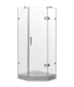 Timo душевой угол BY-839 прозр.(80*80*200)