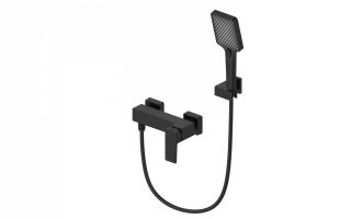 Смеситель для душа Wonzon & Woghand Cube 2.0 WW-88048068-MB чёрный матовый