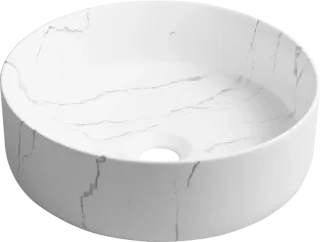 Раковина Milleau Nuage MU7044A-MWM белый матовый мрамор