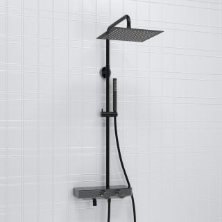 Душевой комплект WasserKRAFT A114.162.217.CB Thermo черный