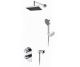 Wasserkraft А16028 Thermo Встраиваемый комплект для душа с верхней душевой насадкой и лейкой