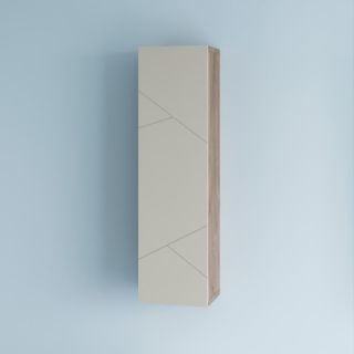 Шкаф навесной с дверью Бриклаер Кристалл 4627125417023 20 см латте