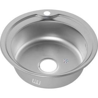 Мойка 510 Melana 0,8/180 хром матовый с сифоном (001/2M *15)