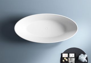 Акриловая ванна ABBER AB9327 180x85x58