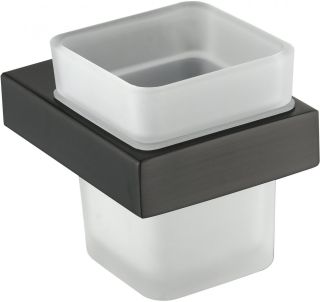 Настенный стакан одинарный Grocenberg AC0021 (Графит)