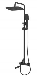 Душевая стойка BelBagno ACQUA-VSCM-NERO чёрный