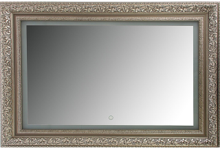 Зеркало с подсветкой Continent Vintage ЗЛП27 с сенсорным выключателем 92см бронза