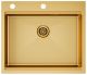 Мойка кухонная Paulmark Kroner-Pro PM705951-BG брашированное золото