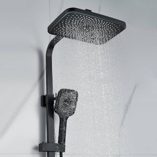 Душевая стойка Shevanik S7036H чёрный