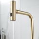 Смеситель для кухни Shevanik S263G с мультифункциональным изливом золотой сатин