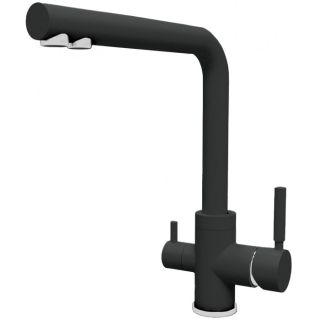 Смеситель для кухни Dr. Gans Акцент с подключением к фильтру графит