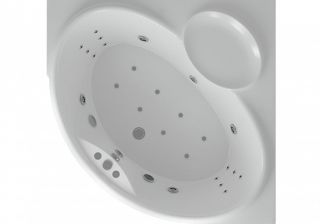 Акриловая ванна АКВАТЕК Эпсилон 150x150 см без гидромассажа