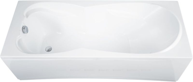 Акриловая ванна Aquanet Viola 347896 180x75 см с каркасом с боковой и фронтальной панелями
