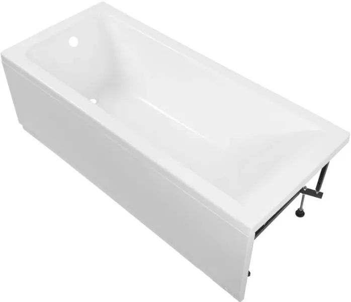 Акриловая ванна Aquanet Bright 347141 175x75 см с каркасом и фронтальной панелью