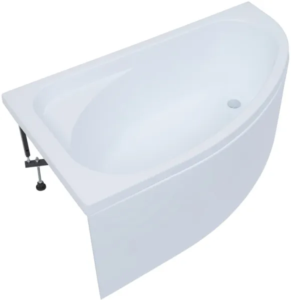 Акриловая ванна Aquanet Mia 246817 140x80 см левая с каркасом