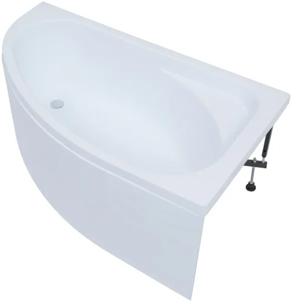 Акриловая ванна Aquanet Mia 246887 140x80 см правая с каркасом