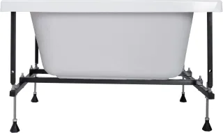 Акриловая ванна Aquanet Seed 347169 100x70 см с каркасом и фронтальной панелью