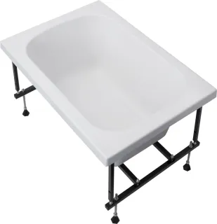 Акриловая ванна Aquanet Seed 216658 100x70 см с каркасом