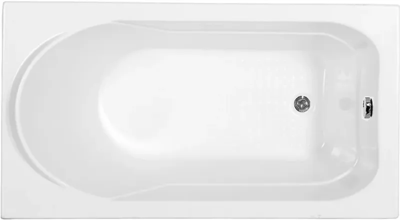 Акриловая ванна Aquanet West 347174 120x70 см с каркасом и фронтальной панелью