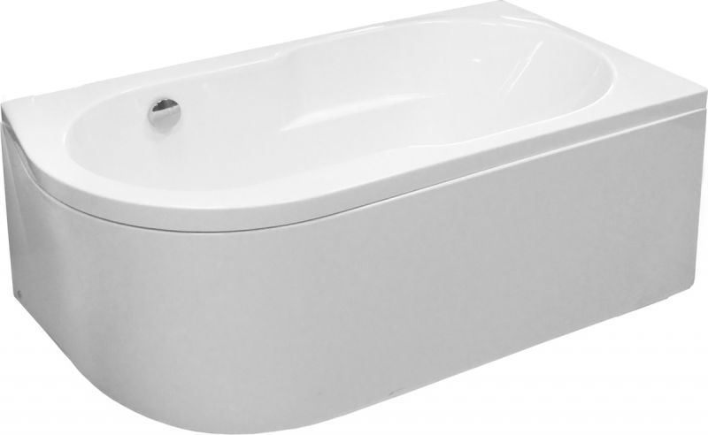 Акриловая ванна Royal Bath Azur правая 160x80см белый RB614202R