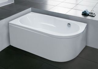 Акриловая ванна Royal Bath Azur левая 170x80см белый RB614203L