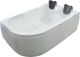 Акриловая ванна Royal Bath Norway правая 180x120см белый RB331100K-R