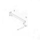 Комплект кронштейнов Акватон Ричмонд с полотенцедержателем 1500см 1A156603RD000