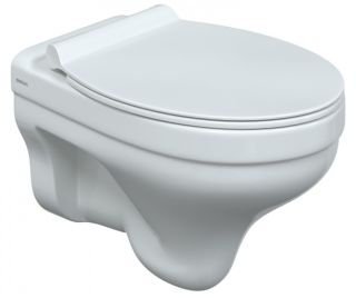 Подвесной унитаз Berges Albit S Rimless белый 082147 сиденье Top SO микролифт быстросъёмное