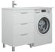 Тумба под раковину для стиральной машины Corozo Алиот 120 белый SD-00000597