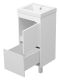Напольная тумба под раковину Misty Алиса 40см белый
