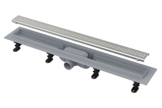 Душевой лоток APZ9-550M Simple с решеткой и опорами AlcaPlast