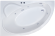 Гидромассажная ванна Royal Bath Alpine Standart 160x100см левая белый RB819101ST-L