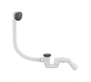 Слив-перелив для ванны AltroBagno BD 070303 GrMt оружейная сталь 