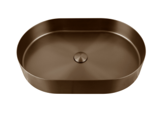 Раковина AltroBagno Eterno 001028 BrAn из нержавеющей стали бронза состаренная