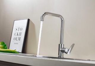 Смеситель для кухни Aquatek Вега AQ1081CR хром