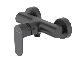 Комплект для душа Aquatek Оберон AQ1232MB чёрный матовый