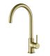 Смеситель для кухни Aquatek Европа AQ1382BG шлифованное золото