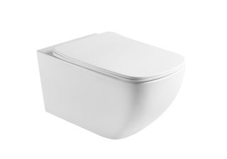 Унитаз подвесной Aquatek Медея AQ1537T-00 безободковый смыв торнадо