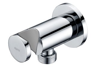 Шланговое подсоединение Aquatek AQ2455CR с держателем хром