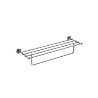 Полка для полотенец Aquatek Бетта AQ4615BGM оружейная сталь
