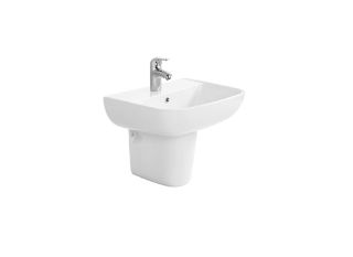 Раковина подвесная Aquatek AQ5430-00 для установки на пьедестал 54 см белый