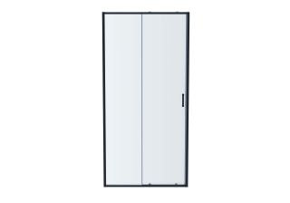 Душевая дверь двухэлементная Aquatek AQ ARI RA 12020GM 120 см оружейная сталь