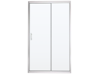 Душевая дверь Aquanet Alfa NAA6121 273610 130 см стекло прозрачное профиль хром