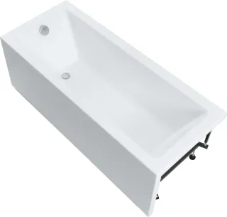 Акриловая ванна Aquanet Grace 347151 180x80 см с каркасом и фронтальной панелью