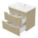 Подвесная тумба под раковину Brevita Ariana ARI-01060-03062Я 60см капучино