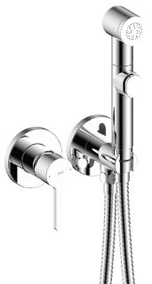 Гигиенический душ со смесителем IDDIS Axes хром AXESBR2i08