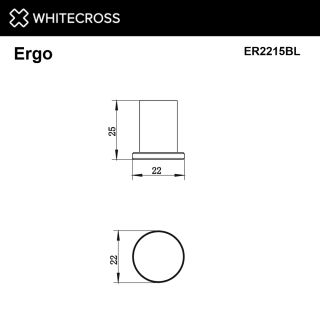 Крючок WHITECROSS Ergo ER2215GL золото