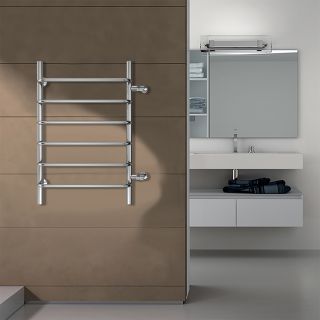 Полотенцесушитель водяной AZARIO MODENA AZ08558 500/800 6 секций, боковое подключение, 1, хром