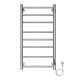 Полотенцесушитель электрический AZARIO PARMA AZ10848 400/800 8 секций, диммер справа, хром